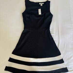 White House Black Market fit and flare dress